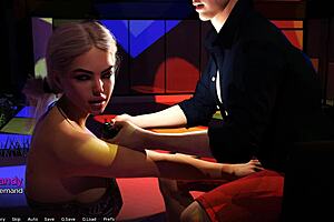 3D animated college party with sexy porn games