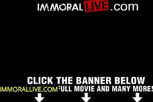 Kagney linn karter cums on guy's cock