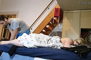 Pervert Stepson Jerking Off To His Stepmothers Feet Secretly Hd With Fat Ass Slave Femdom Barefoot Big Ass Bbw Domination Not Son