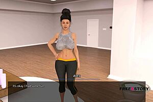 Dreams of Desire - Alex spies on Latisha changing her dress in secret