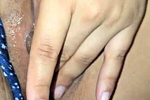 masturbation game with stepmother in big pussy creampie