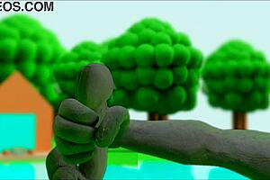 Check out this claymation masturbation scene 😏