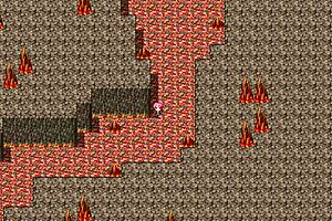 hrpg fallen features makina exploring the city of ruin in hentai adventure.