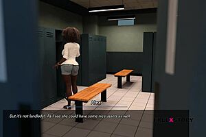 Dreams of Desire - Alex spies on Latisha changing her dress in secret