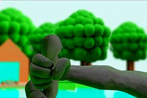 Check out this claymation masturbation scene 😏