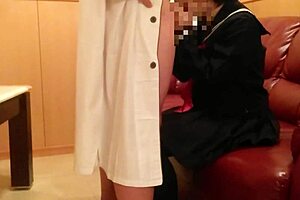 Amateur Video Sailor Uniform Winter Cosplay Sex Friend Gives Handjob And Cunnilingus To Climax Blowjob And Creampie