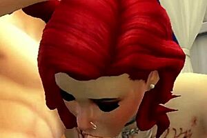 Redhead Engages In Intense Fucking And Licking