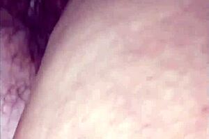 Nasty BBW slut gets blowjob and handjob POV