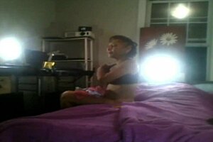 Feeling the passion with chubby granny's Mexican gilf ass and good black pussy.