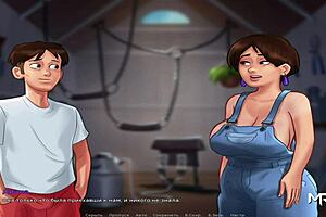 Taste milk straight from the tap, the babe said in summertimesaga