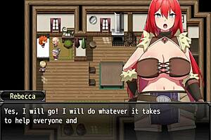 Rebecca Saves Boy From Bandits With Sword