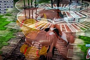 Hentai Animation Featuring Big Tits and Blonde Characters