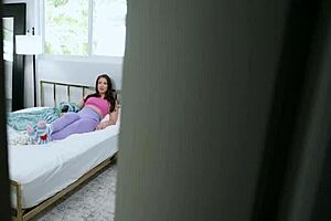 tony rubino's only chore today is pleasing mandy waters with blowjob and hardcore ass fucking