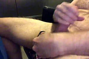 Using fresh cum as lube for my second load in fleshlight