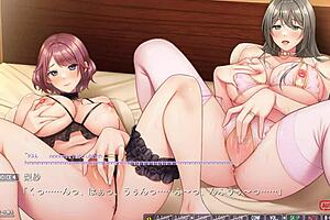 in this swapping scene, they exchange partners passionately