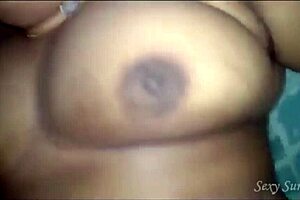 Desi babe with huge boobs bounces during wild fuck