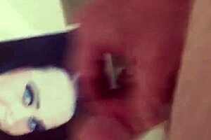 i made this cum tribute for my friend while masturbating to her pics