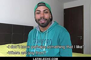 latinleche - fit black latino sucks and fucks a big dick in pov