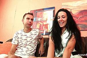 cuckold threesome with german meli deluxe and her husband