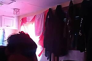 This slut sucks a deep load of cum