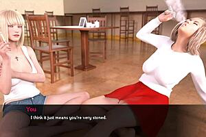 Freeloading family 137: Karina's erotic story in anime style