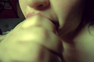 pov - bbw lightskin dominican blowjobs her neighbor with cum in mouth