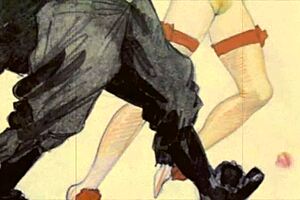 Hairy and vintage erotic illustrations