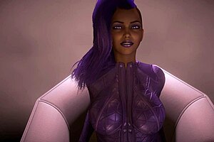 Sombra double dildo music video overwatch parody features fat curvy big tits cosplay double penetration