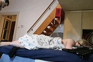 Pervert Stepson Jerking Off To His Stepmothers Feet Secretly Hd With Fat Ass Slave Femdom Barefoot Big Ass Bbw Domination Not Son