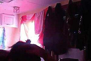 This slut sucks a deep load of cum