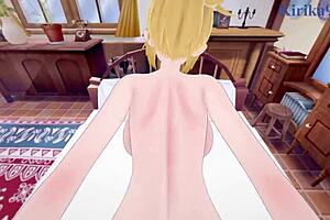 zenith greyrat and sara intense sex - mushoku tensei hentai, big tits creampie in 3d