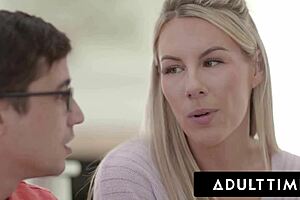 Nerdy teen Bunny Madison gets naughty with her teacher