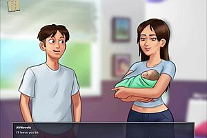 A walkthrough of the erotic game Summertime Saga version 245