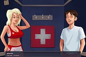 Animated porn with interactive gameplay and choices