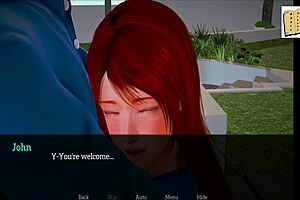 my new family episode 83 features redhead in erotic cartoon adventure