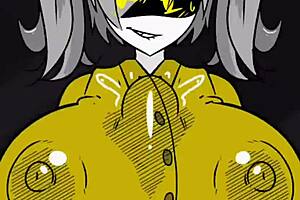 J couldn’t resist joining the wild hentai group banging scene. It got intense fast!