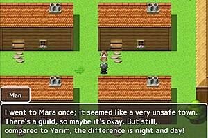 Big-breasted adventurer forms harem with virgins in cuckold rpg