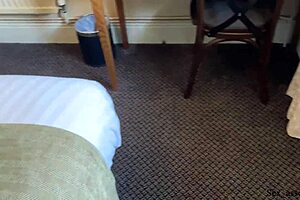 Don't dare slip inside, just rub on my tights!