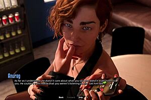 This unsatisfied teacher has hardcore sex with her young student in 3D hentai porn Life in Santa County