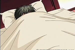 yo, check this sexy anime maid getting her pussy fucked!