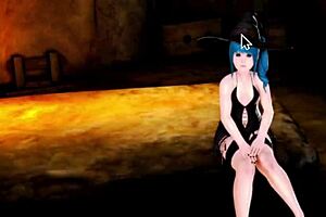 3D animated game with big boobed women and cock worship