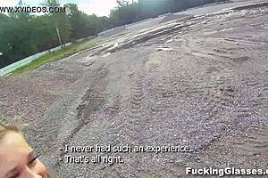 Fucked Emma In Glasses On Construction Site Intensely