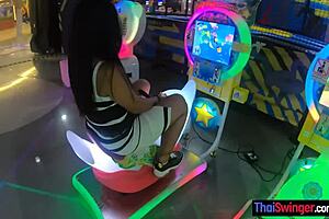 Thai Amateur Teen Girlfriend Plays With Vibrator Toy After Fun Day