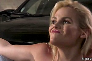 Huge Tits Spy Babe Bound and Fucked Hard in Kinky Setup