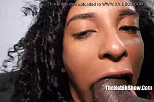 Brazilian Ariella Ferraz Sucks Jamaican Clarke's Cock