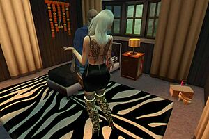 street hooker in boots picks up customer intensely