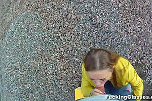 Fucked Emma In Glasses On Construction Site Intensely
