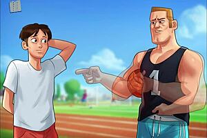 Animated porn with interactive gameplay and choices