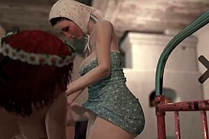 3D Futa Anal Action in Wild Animated Scene. Cartoon Heat Unleashed!