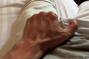 Don't dare slip inside, just rub on my tights!